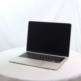 ソフマップ 〔中古品〕 MacBook Air 13.6-inch Mid-2022 MLY23J／A Apple M2 8コアCPU_10コアGPU 8GB SSD512GB スターライト 〔26.3 Tahoe〕【258】