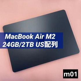 MacBook Air M2 24GB/2TB ミッドナイト US配列