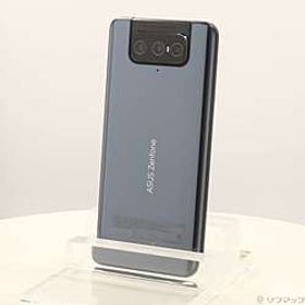 ZenFone 8 Flip 256GB ギャラクティックブラック ZS672KS-BK256S8 SIMフリー ［6.67インチ有機EL／Snapdragon 888 5G／RAM:8GB／ナノSI