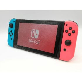 【中古】Nintendo Switch 本体 Joy-Con(L) ネオンブルー/(R) ネオンレッド HAD-S-KABAA 【2019年8月】【府中ル・シーニュ】保証期間1ヶ月【ランクC】