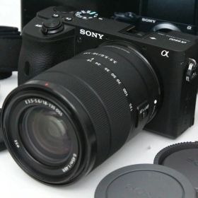 【中古】【並品】ソニー α6600 ILCE-6600M 高倍率ズームレンズキット CA01-R5699-2Q3 SONY ソニー α Eマウント ミラーレス APS-C 手ブレ補正 4K対応