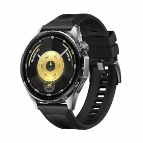 HUAWEI WATCH GT 6 46mm スマートウォッチ 1.47インチ大画面 最長21日間バッテリー ゴルフ/サイクリ