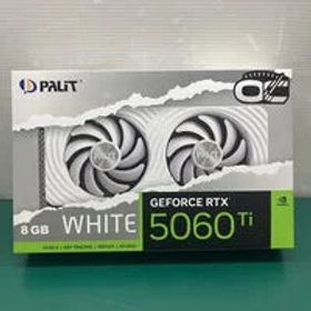 中古 Palit NE7506TU19P1-GB2062M (RTX5060Ti 8GB WHITE OC) 188962 状態： B:良品