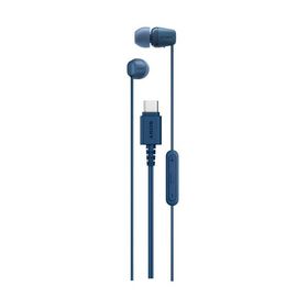 SONY IER-EX15C LZ ブルー ステレオヘッドホン USB Type-C ier-ex15c 有線 軽量 小型 Android iPone iPad iPod 対応 スマホ ハンズフリー通話 ソニー