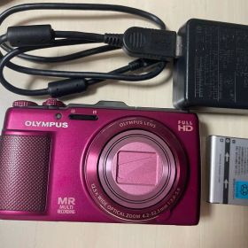 OLYMPUS デジカメSH-25MR ピンク 動作確認済み