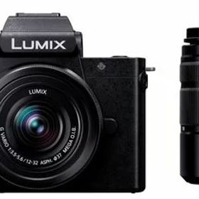 パナソニック(Panasonic) 小型・軽量ミラーレス一眼カメラ ルミックス ダブルズームレンズキット ブラック DC-G100DW-K