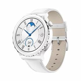 【中古】［非常に良い］HUAWEI WATCH GT 3 Pro 43mm スマートウォッチ クラシックモデル シルバー iOS/Android対応