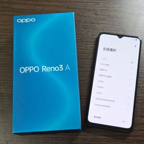 OPPO Reno 3a ブラック ワイモバイル版 SIMフリー