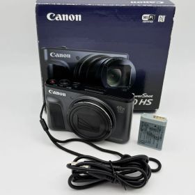 【美品】Canon キャノン PowerShot SX720 HS ブラック コンパクトデジタルカメラ