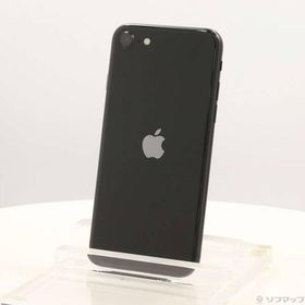 〔中古〕Apple(アップル) iPhone SE 第2世代 64GB ブラック MX9R2J／A SIMフリー〔348-ud〕
