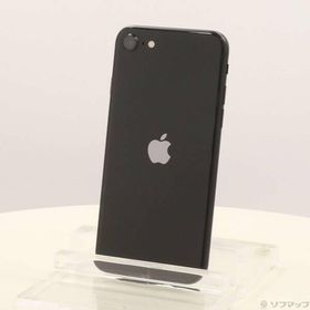 〔中古〕Apple(アップル) iPhone SE 第2世代 64GB ブラック MX9R2J／A SIMフリー〔348-ud〕