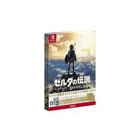 中古ニンテンドースイッチソフト ゼルダの伝説 ブレス オブ ザ ワイルド 〜冒険ガイドブック＆マップ付き〜