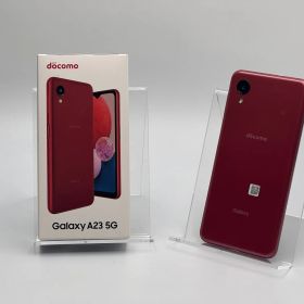 【箱付き中古A】Galaxy A23 5G SC-56C レッド SIMフリー 白ロム