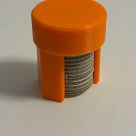 カタン数値トークンホルダー【オレンジ】