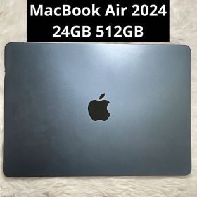 【美品】MacBook Air 13インチ M3 24 512 ミッドナイト