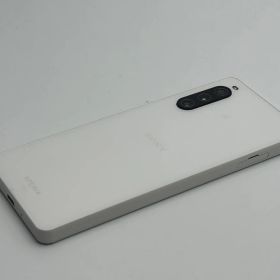 【中古C】Xperia 10 V SOG11 ホワイト SIMフリー 白ロム