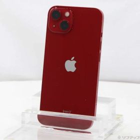 ソフマップ 〔中古品〕 iPhone13 128GB プロダクトレッド MLNF3J／A SIMフリー【371】