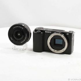 〔中古〕SONY(ソニー) 〔展示品〕 VLOGCAM ZV-E10L パワーズームレンズキット ブラック〔368-ud〕