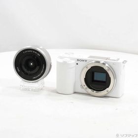 〔中古〕SONY(ソニー) VLOGCAM ZV-E10L パワーズームレンズキット ホワイト〔262-ud〕