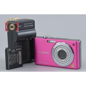 【中古】Panasonic パナソニック LUMIX DMC-FS7 ピンク コンパクトデジタルカメラ