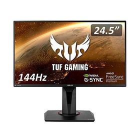ASUS TUF Gaming ゲーミングモニター VG259Q 24.5インチ フルHD IPS 144Hz 1ms HDMI×2 ポートDP Ad