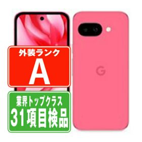 【中古】 Google Pixel9a 128GB Peony Aランク SIMフリー 本体 ソフトバンク スマホ 【あす楽】 【保証あり】 【送料無料】 gp9a1spk8mtm
