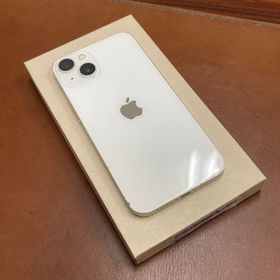 バッテリー 100% iPhone 13 128GB スターライト 国内版 SIMフリー送料無料
