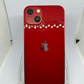 ○SIMフリー iPhone13 128GB レッド バッテリー76%