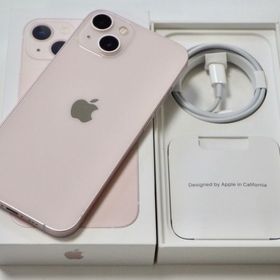 超美品 SIMフリー iPhone13 128GB ピンク 送料無料