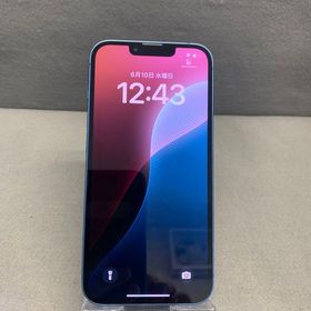 美品 国内版 SIMフリー iPhone13 128GB ブルー色