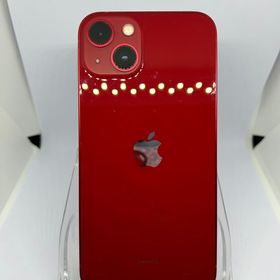 ○SIMフリー iPhone13 128GB レッド バッテリー75%