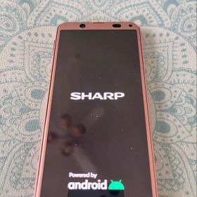 SHARP AQUOS sense3 SH-M12 スマホ 本体 ピンク 64g