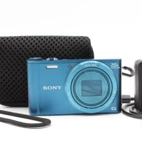 ＜＜ポーチ付き！！＞＞【美品】SONY ソニー サイバーショット DSC-WX300(L) ブルー #LE2028419