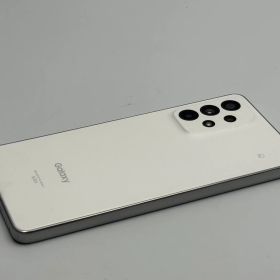 【中古C】Galaxy A53 5G SCG15 オーサムホワイト SIMフリー 白ロム