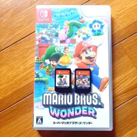 スーパーマリオブラザーズ ワンダー マリオカート8 デラックス 2点セット