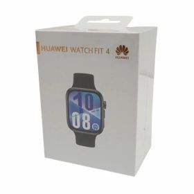 HUAWEI / ファーウェイ ◆WATCH FIT 4/BLACK スマートウォッチ SYA-B09 家電【未使用】