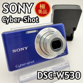 【極美品】SONY Cyber-shot DSC-W530 ブルー コンデジ