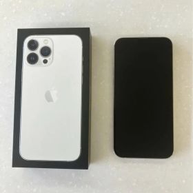 iPhone 13 Pro Max 128GB シルバー SIMフリーレンズ割れ