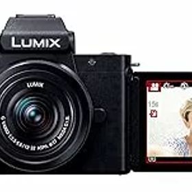 【中古】(非常に良い)パナソニック ミラーレス一眼カメラ ルミックス G100K 標準ズームレンズキット ブラック DC-G100K-K