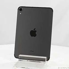 iPad mini 第6世代 256GB スペースグレイ MK8F3J／A SIMフリー ［8.3インチ液晶／A15-Bionic］