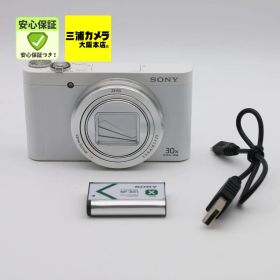 【極上品】 SONY Cyber-shot DSC-WX500 ホワイト 光学30倍ズーム 1820万画素 デジタルカメラ #091VV0699