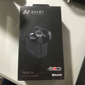 aviot ワイヤレスイヤフォン TE-D01D ブラック 新品未開封