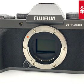 【中古】 【並品】 フジフイルム X-T200 ダークシルバー 【ミラーレス一眼】 【6ヶ月保証】