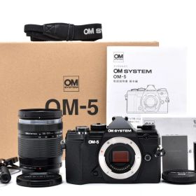 【返品保証】美品｜OM SYSTEM OMシステム OM-5 14-150mm II レンズキット デジタル一眼カメラ #C260610-02