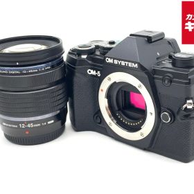 【中古】 【並品】 OM SYSTEM OM-5 12-45mm PRO レンズキット ブラック