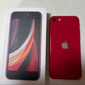 【極美品】iPhone SE 第2世代 128GB レッド SIMフリー 箱あり