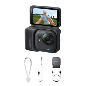 【長期保証付】Insta360 Insta360 GO ULTRA ミッドナイトブラック 4Kアクションカメラ 標準キット CINSABEA-GOUltra01 国内正規品 GOULTRABK