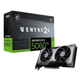 MSI エムエスアイ GeForce RTX 5060 Ti 16G VENTUS 2X OC PLUS グラフィックボード G506T-16V2CP(2652008)