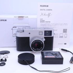 【美品】FUJIFILM X-half シルバー F X-HF1-S JP 二言語対応 コンパクトデジタルカメラ