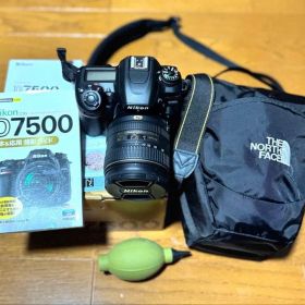 【美品】Nikon D7500 16-80基盤セット ノースフェイスバッグなど付